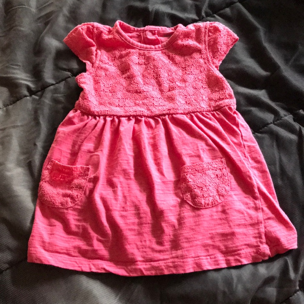 Pink onesie dress